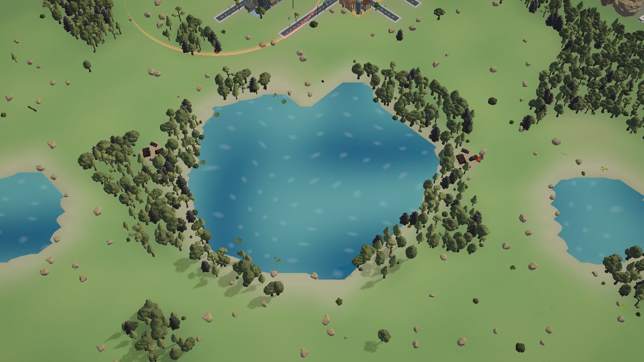 The Lakelands map