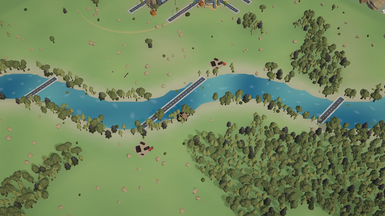 River Crossing map